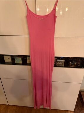 skims dress pink Maxi Crafted from elevated stretch satin Slip Dresses - Silk, Mini,